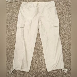 Cargo Pants. Caribbean Joe. Cargo Pants. Cropped.Coastal. Beachy.